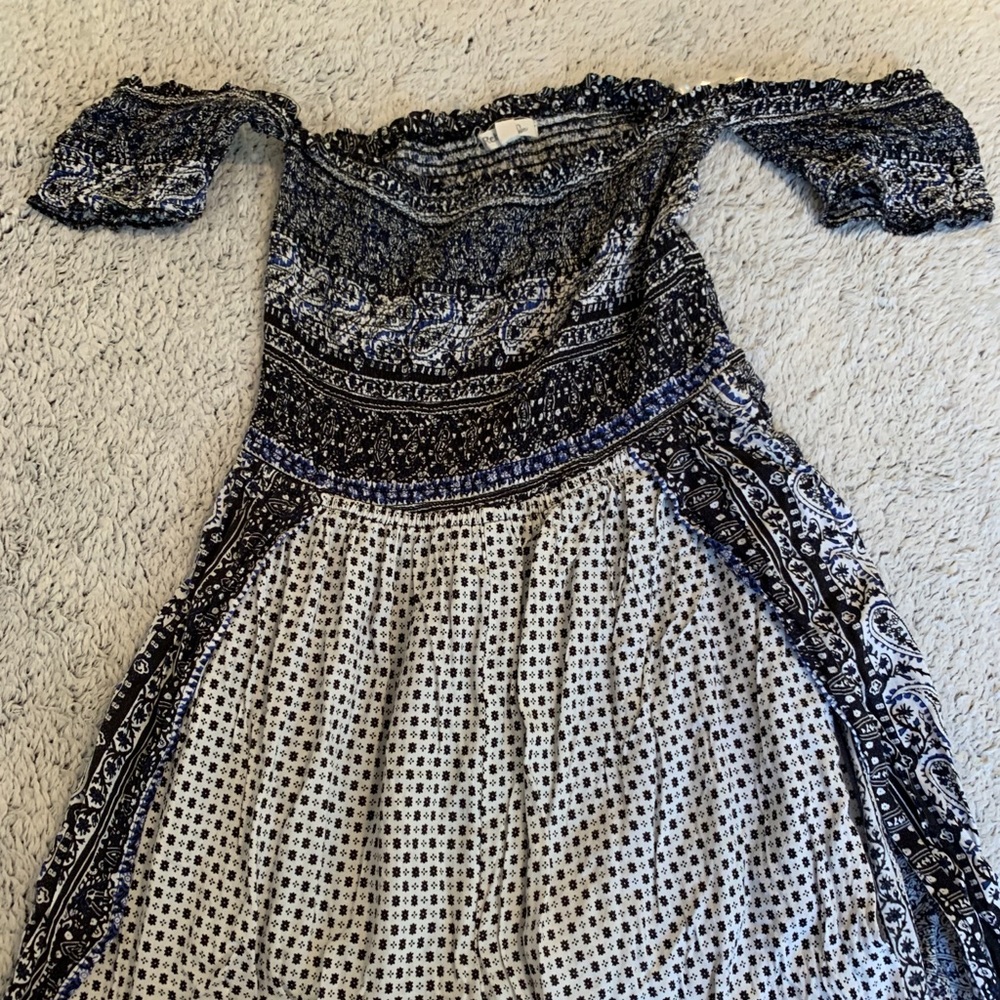 Large Rebellion Off the Shoulder Jumpsuit